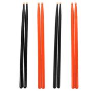 VICASKY 4pairs Maple Drumsticks Wood Tip Mallet Stick Jazz Student Percussion Practice for Drum Playing Sticks Music Instrument