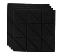VICASKY 4pcs Acoustic Sound Panel Square Wall Panels Sound Absorbing for Music Equipment Recording Studio Home Bedroom