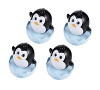 VICASKY 4pcs Adorable Cartoon Tumbler Toys for Safe and Animal Tumbler Playset Fun Developmental Toy for Boys and Girls Curiosity and Imagination
