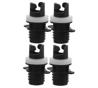 VICASKY 4pcs Air Pump Inflator Adapter for Paddle Board Kayak Boat Air Valve Converter PVC Valve Connector for Rapid Inflation Outdoor Water Sports Accessories