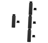 VICASKY 4pcs Aluminum Alloy Arm Stand Extension for Desk Stand Microphone Extension Rod Boom Arm Mic for Studio Recording