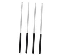 VICASKY 4pcs Aluminum Alloy Drumsticks Lightweight and Percussion Sticks for Acoustic and Electronic Drums Comfortable Grip Reduces Wrist Fatigue for All Music Genres