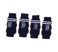 VICASKY 4pcs Anti-slip Dog Leg Stockings Cat Long Socks Cute Protective Pet Leg Covers for Indoor Outdoor Use Joint Support for Parties and Daily Walks