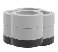 VICASKY 4Pcs Anti-vibration Furniture Risers with Non-slip Tpu PP Material Height Boosters for Beds Sofas Tables Chairs Washing Machines Heavy Furniture Lifters for Stable Support and