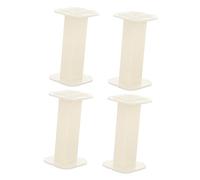 VICASKY 4pcs Audio Wire Storage Coil Reels Made from Abs Material, Simple and Beautiful Design, Easy to Transport and Convenient for Replacement, Suitable for Speaker Cords and Audio