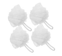 VICASKY 4pcs Bath Bouquet Shower Sponges Loofah for Men Women Body Exfoliator Bath Shower Ball in Bathroom