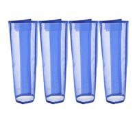 VICASKY 4pcs Blue Breathable Mesh Horse Fly Boots Equine Leg Protection Fly Leg Wraps for Mosquito and Prevention Adjustable Leggings for Travel and Outdoor Use