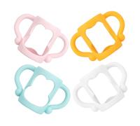 VICASKY 4pcs Bottle Handles Comfortable Grip for Nursing Bottles Holders for Easy Transition to Cups Safe and Lightweight Design