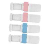 VICASKY 4pcs Boys and Girls Safety Door Lock Protection Cabinet Lock Security Cupboard Safety for Kitchen Bathroom Boy Girl Door