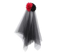 VICASKY 4pcs Chic Cosplay Headdress Delicate Veil Hair Decor for Halloween Party Creative Veil Decor for Halloween Costume