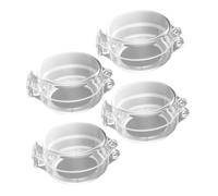VICASKY 4pcs Clear Safety Door Knob Covers Childproof Locks for Cabinets and Doors Babyproof Stove Knob Guards Home Security