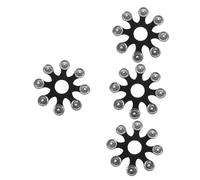 VICASKY 4pcs Cymbal Hihat Tambourine for Drum Percussion Accessory for Live Performance Drum Cymbal Hihat Diy