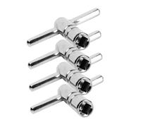 VICASKY 4pcs Drum Wrench Tool Drum Tuning Keys Instrument Keys for Percussion Instruments Parts for and Tuning Tools Essential Kit Accessories