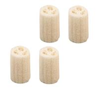VICASKY 4Pcs Exfoliating Bath Scrubber Sponge Durable Loofah Body Cleanser for Comfortable Shower Experience for Daily Deep Cleansing and Skin Softening