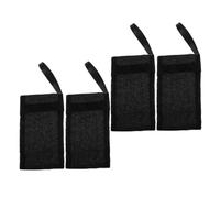 VICASKY 4Pcs Exfoliating Soap Pocket Mesh Bags with Drawstring for Bathroom Shower Portable Soap Savers Foaming Bubble Maker Pouch Lightweight Travel-friendly Cleaning Tool