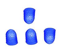 VICASKY 4pcs Finger Cots Guitar Fingertip Protectors Silicone Thumb Guard Comfortable Fit for Guitar Ukulele Mandolin Banjo Sore Pain Relief