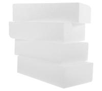 VICASKY 4pcs Foam Blocks for Crafts Rectangular DIY Sculpting Blocks for Painting Flower Arranging and Creative Projects