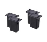 VICASKY 4pcs Guitar Battery Holder Lightweight Portable Battery Box for Active Pickup Case for Home Performance Ktv Use Convenient Replacement for Worn Out Parts