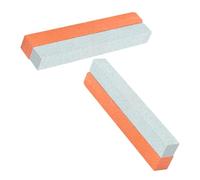 VICASKY 4pcs Guitar Stone Files Set Red and Green Sanding Stones, Acoustic and Bass Guitar Grinding Tool for Bridge and Fret Polishing, Diy String Instrument Repair Accessory