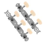 VICASKY 4pcs Guitar Tuning Pegs Metal and Resin for Classical Guitar Includes Alignment Tool Suitable for Both Left-handed and Right-handed Players Random Color