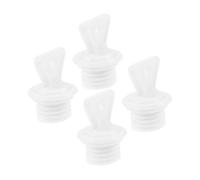 VICASKY 4Pcs Hot Water Bottle Replacement Stopper Screw Plug Leakproof Rubber Sealing Cap 21Mm Inner Diameter Warm Water Bag Lid Safety Plug for Relief