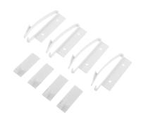 VICASKY 4pcs Invisible Boy Girl Safety Locks for Cabinet Drawer Adhesive Babyproof Locks No Drilling Required for Kitchen Cupboard Protection