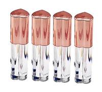 VICASKY 4pcs Lip Gloss Bottles Empty Lip Gloss Tubes Refillable Containers for Travel