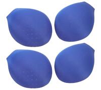 VICASKY 4pcs Men’s Protective Underwear Bulge Pad with U-Shaped Perforated Cup, Dark Blue Breathable Swim and Sports Pouch Inserts for Athletic Support and Comfort