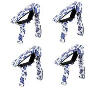 VICASKY 4pcs Metal Guitar Capo for Acoustic Electric Classical Guitars Bass Easy One-handed Use Pressure for All Frets for Musicians and Music Enthusiasts