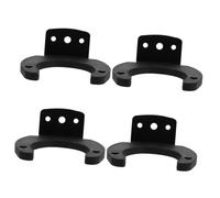 VICASKY 4pcs Mic Hook Rack Wall-mounted Mic Stand Heavy-duty Support for Conference