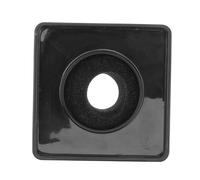 VICASKY 4pcs Microphone Logo Flag Mic Abs Injection Portable Cube Shaped Molding Station Flag Logo for Interview Microphone Mic for News Boxes and Podcasting Sessions