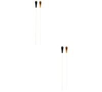 VICASKY 4pcs Music Conduct Stick Ergonomic Replacement for Concerts Comfortable Grip Beautiful Resin Design for and Music Conductors