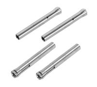 VICASKY 4pcs Nail Drill Chuck Collet Stainless Steel Three-jaw Spring Clamp for Stable Rotation and Precise Nail Shaping Fast Bit Replacement