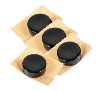 VICASKY 4pcs Natural Violin Bow Rosin Black Low Dust Safe Musical Instrument Supplies for Practitioners and Beginners