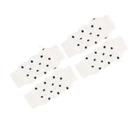 VICASKY 4pcs Non-skid Dog Leg Socks Protect PET Legs from Cold Crisp White | Cotton Polyurethane Blend, Stylish Lovely Look, Fits 1.5-6kg Dogs, Will Not Fall out Easily