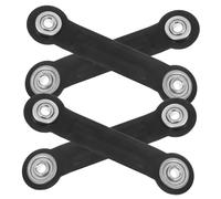 VICASKY 4pcs Outdoor Furniture Glider Bearing Arm Brackets with Antirust Coating High-Strength Patio Rocker Repair Kit Silent Movement Replacement Hardware for Garden Bench Swing Arms Easy