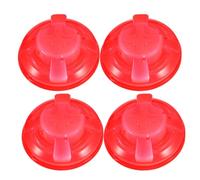 VICASKY 4pcs Plastic Detector Cover Fire Alarm Guard Resistant to Deformation and Breakage Protective Dust Shield for Residential and Baking Use