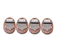 VICASKY 4pcs Portable Mini Kalimba Finger Piano Lightweight Key Thumb Instrument for Boys and Girls Beginners Compact Design for Play Musical