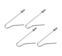 VICASKY 4pcs Poultry Leg Catcher Hooks for Chicken Duck Goose Turkey - Farm Handling Tool with Soft Grip, Livestock Accessory for Safe Flock Management and Efficient Catching
