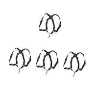 VICASKY 4pcs Practical Adjustable Saxophone Shoulder Strap for Alto and Tenor Saxophones Comfortable Design to Disperse Weight for Musicians and Performers