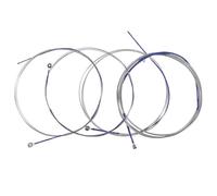 VICASKY 4pcs Professional Zhongruan Acoustic Strings Replacement Smooth Zhongruan Parts with Crisp Sound and Rich Overtones for Musical Instrument Repair