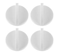 VICASKY 4pcs Refrigerator Freezer Thermostat Dial Knobs Temperature Adjustment Control Replacement for Precise Cooling Compatible with Various Fridge Models