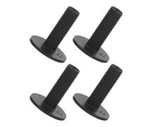 VICASKY 4pcs Rubber Golf Tees Holders for Practice Mat, Portable Precision Ball Positioning Accessories for Outdoor and Simulator Mats, Height 2.36 Inches