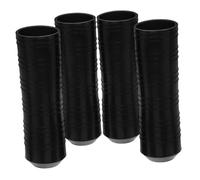 VICASKY 4pcs Rubber Protective Caps for Car Aviation Head Connectors Irrigation Pipe Covers for Drip Line Systems Easy Install Protective Sleeve for Garden Watering