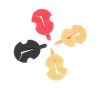 VICASKY 4pcs Rubber Violin Mute Fiddles Practice Silencers Violin Accessories for Beginner Practice