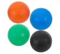 VICASKY 4pcs Silicone Tuning Fork Feet Mount Accessory with Vibration Optimization for Meditation and Sound Therapy Portable Non-slip Base Stand Kit in Black Blue Green Orange