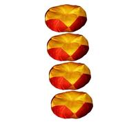 VICASKY 4pcs Singing Bowl Cushion Pad for Meditation Beautifully Designed Tibetan Sound Bowl Mat for Decoration Lightweight and Convenient Accessory for Buddhists