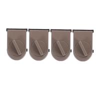 VICASKY 4pcs Sliding Door Lock for Boy Girl Safety Easy Install Window Lock Boy Girl Proofing Device for Sliding Glass Doors and Non-damaging Track Fit