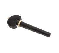 VICASKY 4pcs Solid Wood Pegs Natural Ebony Tuning Pegs for Improved Sound Accessories Vintage Black Finish for Style
