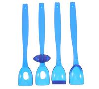 VICASKY 4pcs Speech Therapy Tools Set for Tongue Agility Trainer Oral Motor Exercise Aid for Speech Development Blue Color